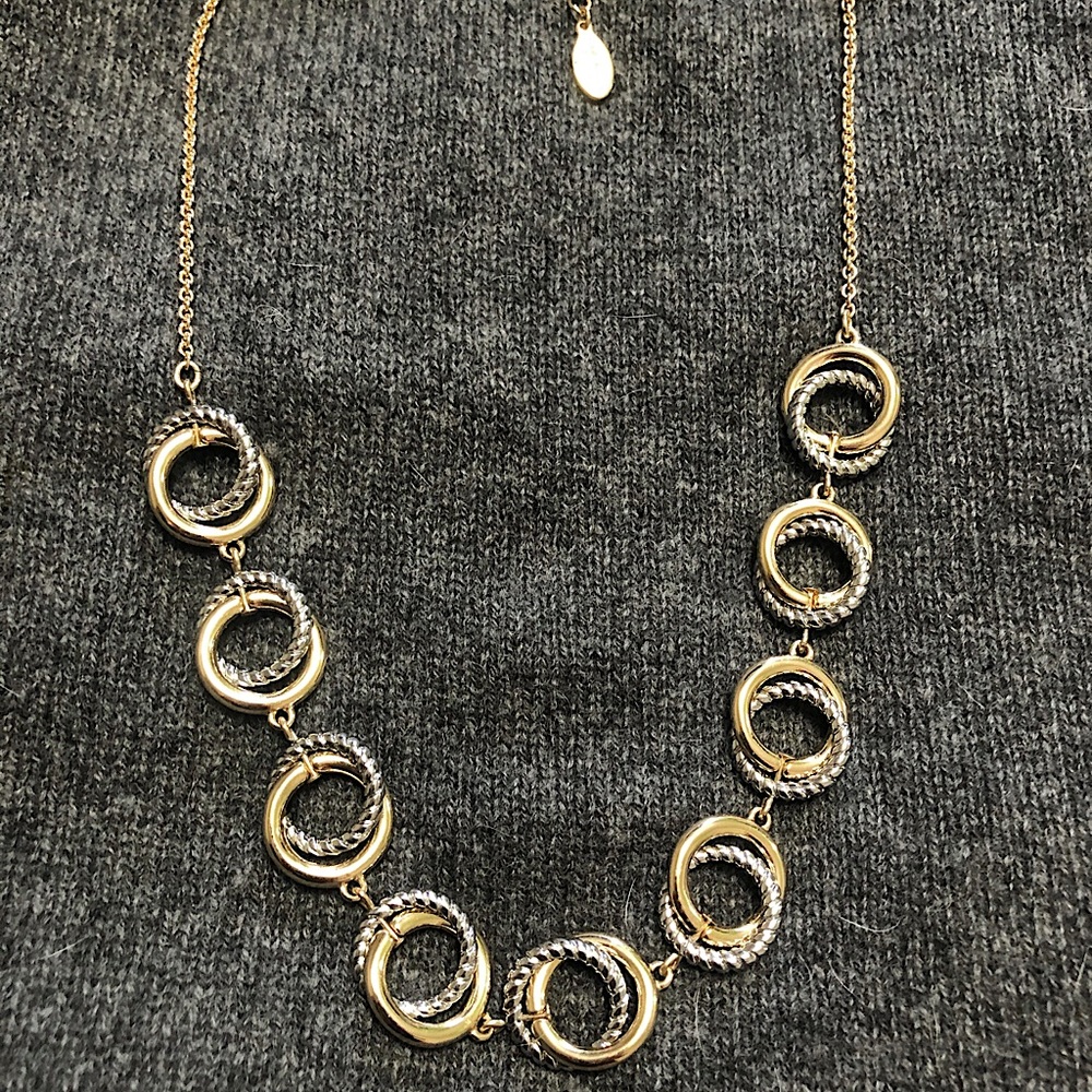 Ann Taylor two-toned necklace